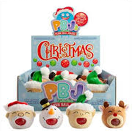 Christmas Plush Ball Jellies - (SELECTED AT RANDOM).