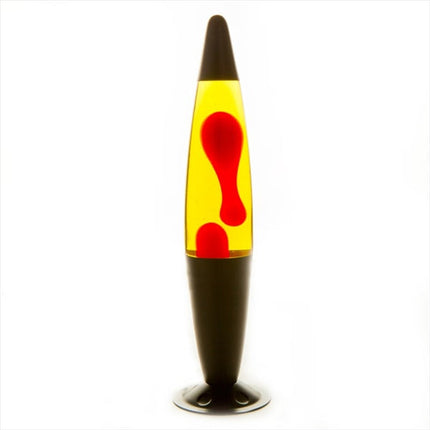 Black/Red/Yellow Peace Motion Lamp.