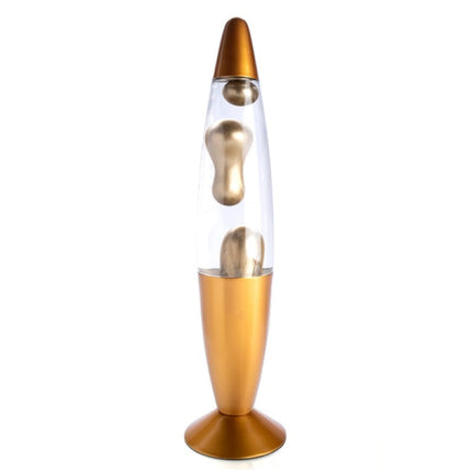 Gold Metallic Magma Motion Lamp.