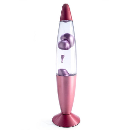 Pink Metallic Magma Motion Lamp.
