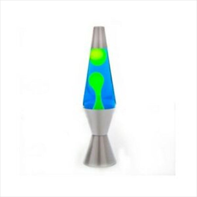 Silver/Yellow/Blue Diamond Motion Lamp.