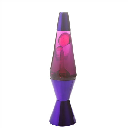 Purple/Pink/Purple Metallic Diamond Motion Lamp.