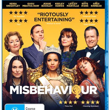 Misbehaviour Blu-ray.