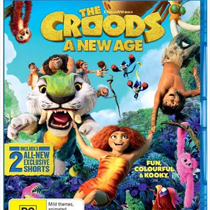 Croods - A New Age, The Blu-ray.