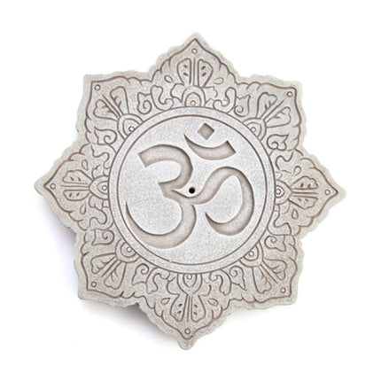 Stone Om Incense Burner.