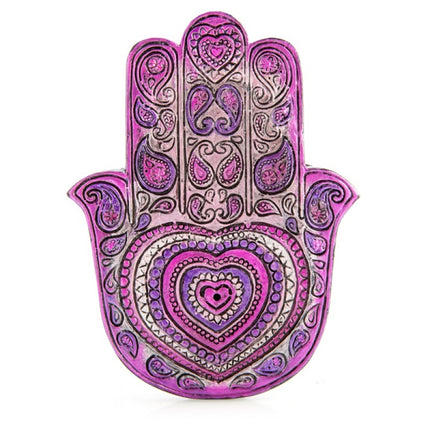Hamsa Heart Incense Burner.