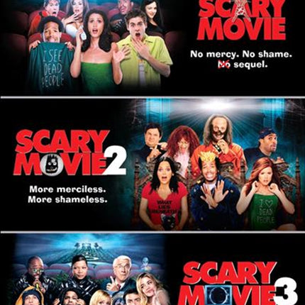 Scary Movie / Scary Movie 2 / Scary Movie 3 | 3 Movie Franchise Pack DVD.