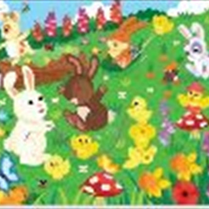 Springtime Bunnies 45 Piece Puzzle.