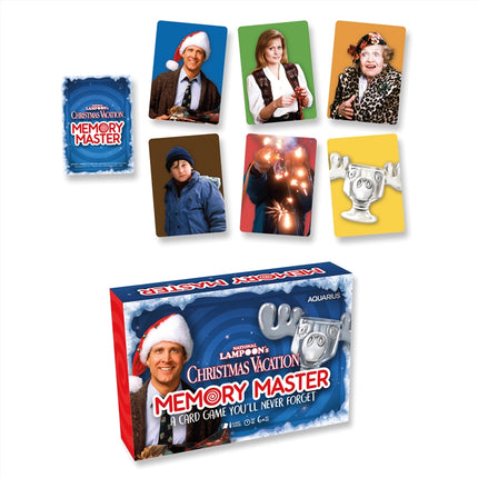 Memory Master Card Game - Christmas Vacation Edition.
