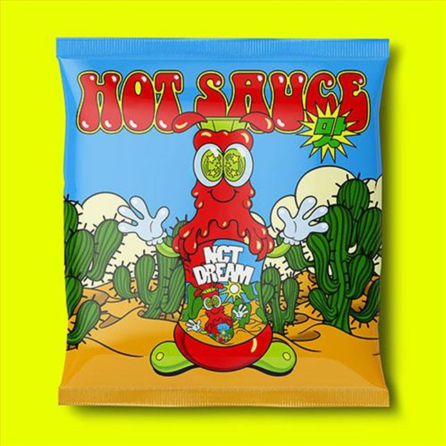 Hot Sauce: Jewelcase: 1St Full - Nct Dream Cd Album.