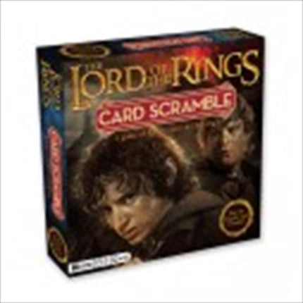 Lord Of The Rings Card Scramble Board Game.