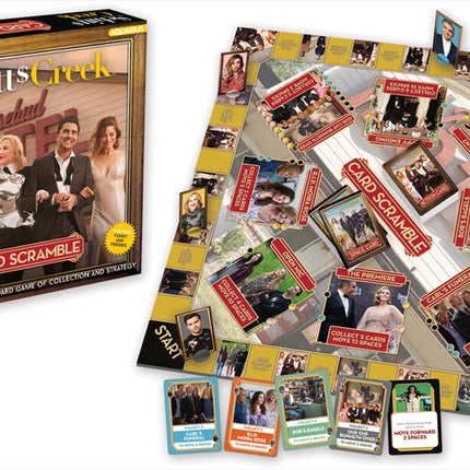 Schitts Creek Card Scramble Board Game.