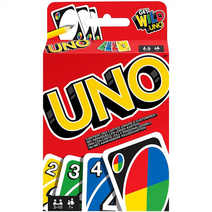 UNO Original Card Game - Get Wild 4 UNO.