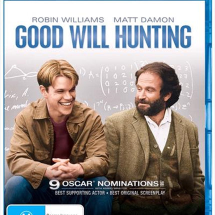 Good Will Hunting Blu-ray.