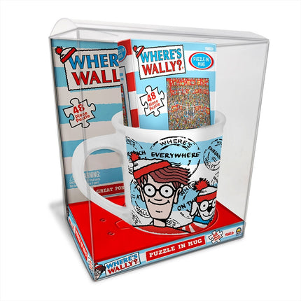 Where's Wally Puzzle In Mug 48pc.