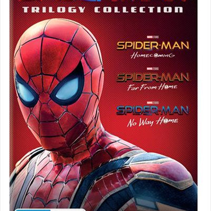 Spider-Man - Far From Home / Homecoming / No Way Home | 3 Movie Franchise Pack DVD.