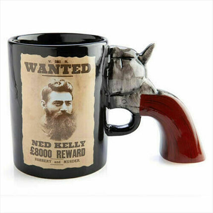 Ned Kelly 3D Handle Mug.