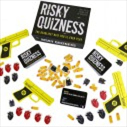 Risky Quizness Board Game.