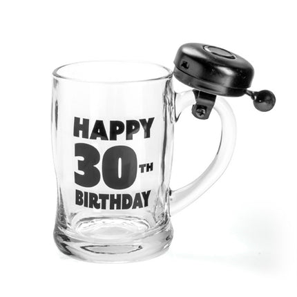 Happy 30th Birthday Bell Mug.