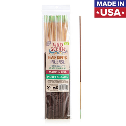 Wild Scents Money Blessing Incense (40 pcs).