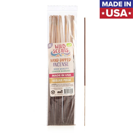 Wild Scents Nubian Musk Incense (40 pcs).
