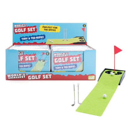 World's Smallest Golf Set.