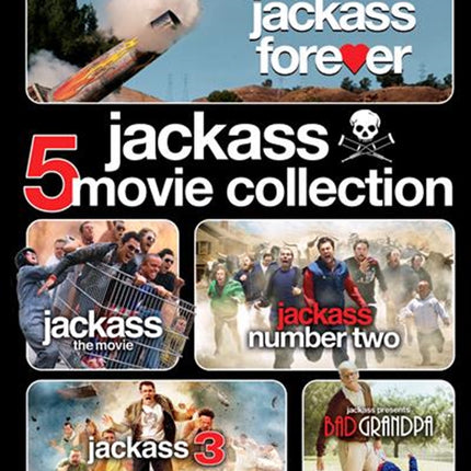 Jackass - The Movie / Jackass Number Two - The Movie / Jackass 3D / Jackass Presents - Bad Grandpa / DVD.