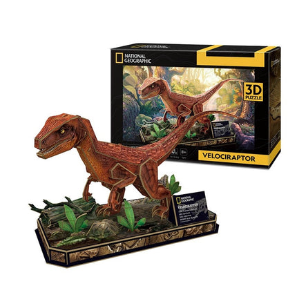 Velociraptor 3d 63pcs.