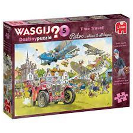 Wasgij 1000 Piece Puzzle - Destiny Retro Time Travel  (JUMBO).