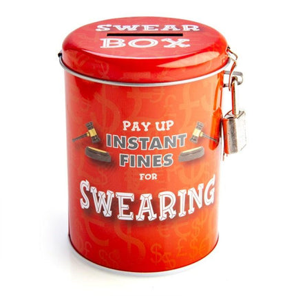 Swearing Fines Money Tin.
