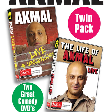 Live And Uncensored/Life Of Akmal DVD.