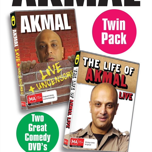 Live And Uncensored/Life Of Akmal DVD.