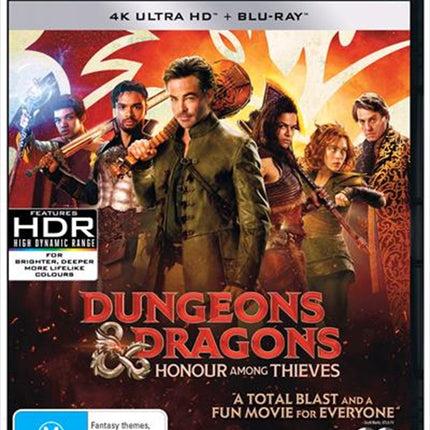 Dungeons and Dragons - Honor Among Thieves | Blu-ray + UHD UHD.