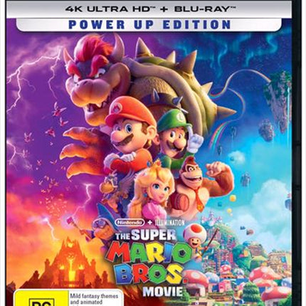 Super Mario Bros. Movie | Blu-ray + UHD - Power Up Edition, The UHD.