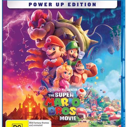 Super Mario Bros. Movie | Power Up Edition, The Blu-ray.