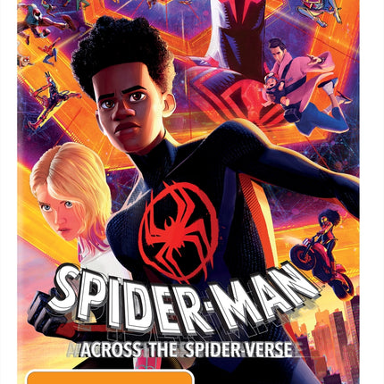 Spider-Man - Across The Spiderverse DVD.