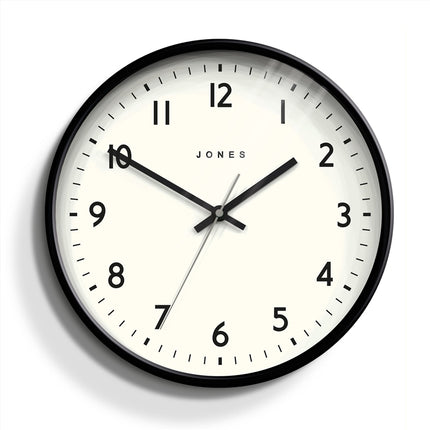 Newgate Jones Jam Clock Matte Black.