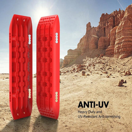X-BULL 10 Pairs Recovery tracks Boards 10T / Sand tracks/ Mud tracks Gen 2.0 Red.