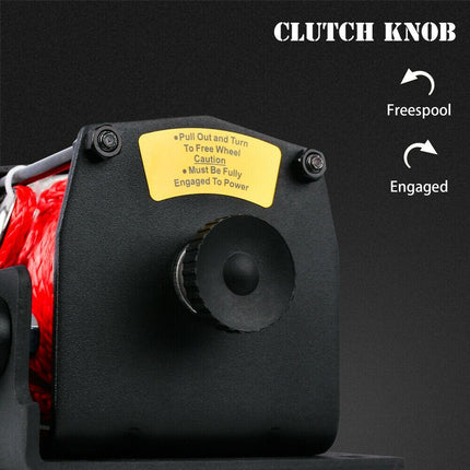 X-BULL Electric Winch 12V Wireless 3000lbs/1360kg Synthetic Rope BOAT ATV 4WD.