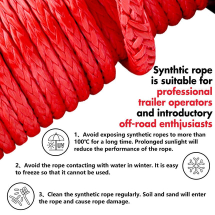 X-BULL 12V Electric Winch 14500LBS synthetic rope with winch cover.