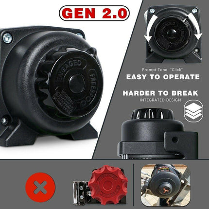 X-BULL Electric Winch 4500LBS/2041KG Steel Cable Wireless Remote Boat ATV 4WD.