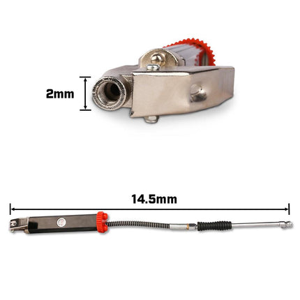 X-BULL Tyre Inflator with Pressure Gauge Heavy Duty Aluminium Die Cast Body 160PSI.