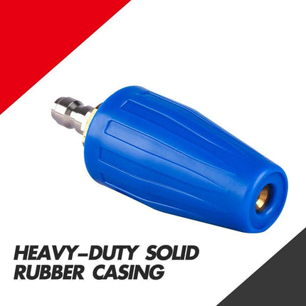 X-BULL Pressure Washer Turbo Nozzle Head 4000PSI High Cleaner 1/4BSP.