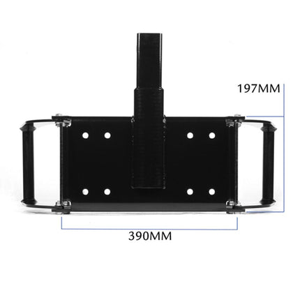 X-BULL Winch Cradle Mounting Plate Bracket Foldable Steel Bar Truck Trailer 4WD Universal For 9000 10000 12000 13000 14500LBS winch.