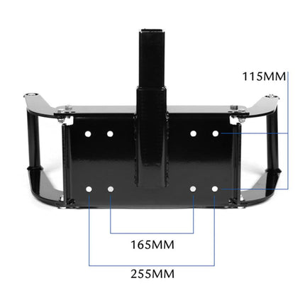 X-BULL Winch Cradle Mounting Plate Bracket Foldable Steel Bar Truck Trailer 4WD Universal For 9000 10000 12000 13000 14500LBS winch.