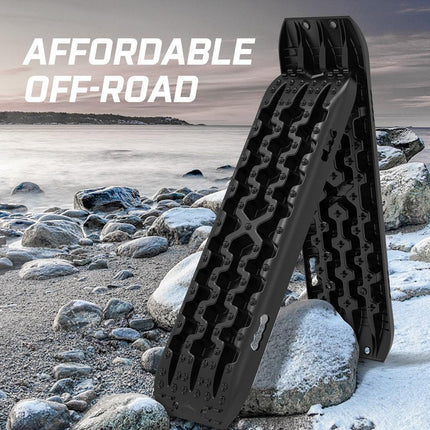 X-BULL Recovery tracks Sand tracks KIT Carry bag mounting pin Sand/Snow/Mud 10T 4WD-black Gen3.0.