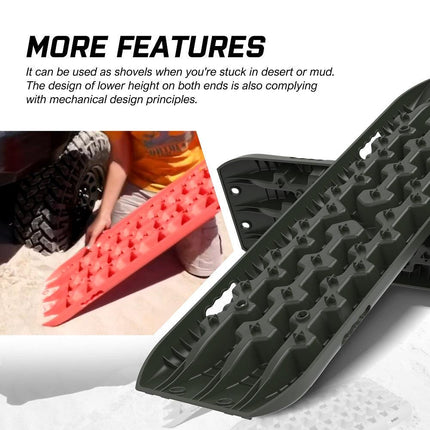 X-BULL Recovery tracks Sand tracks KIT Carry bag mounting pin Sand/Snow/Mud 10T 4WD-OLIVE Gen3.0.