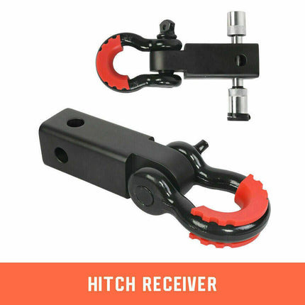 X-BULL Winch Recovery Kit 11PCS 4WD 4x4 Pack Off Road Snatch Strap Essential.