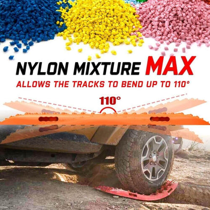 X-BULL Recovery tracks Sand 2 Pairs 4PC10T 4WD Sand / Snow / Mud Off-road Gen 3.0.