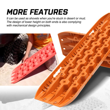 X-BULL Recovery tracks Sand 2 Pairs 4PC10T 4WD Sand / Snow / Mud Off-road Gen 3.0.